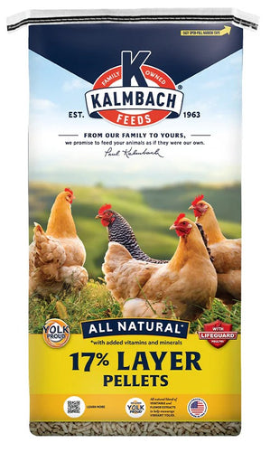 Kalmbach 17% All Natural Layer Pellets