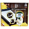 Self Locking Chicken Coop Door, 10 x 12-In.