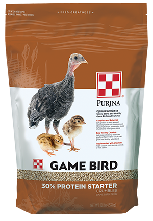 Purina® Game Bird 30% Protein Starter