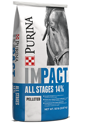 Purina® Impact® All Stages 14% Pelleted