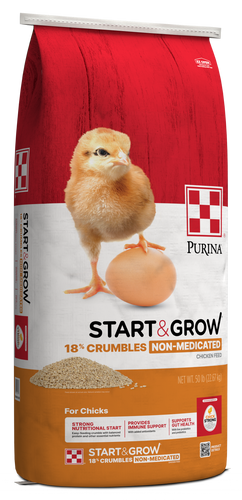 Purina® Start & Grow®  Non-Medicated Chick Feed