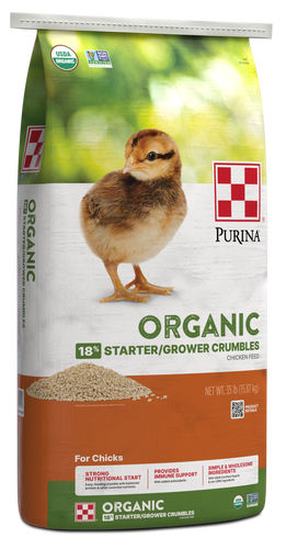 Purina® Organic Starter-Grower Chick Feed