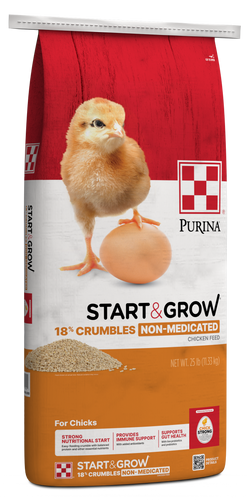 Purina® Start & Grow®  Non-Medicated Chick Feed