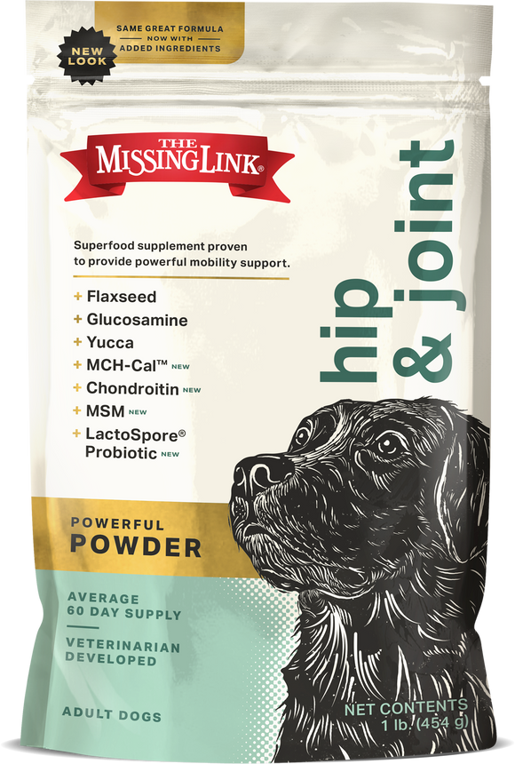 The Missing Link® Original Hips & Joints Powder Supplement for All Adult Dogs