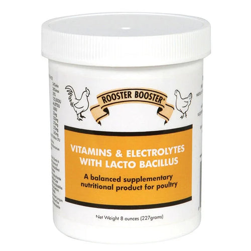 Rooster Booster Vitamins and Electrolytes with Lactobacillus
