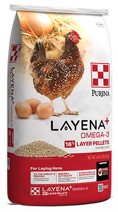 Purina® Layena®+ Omega-3