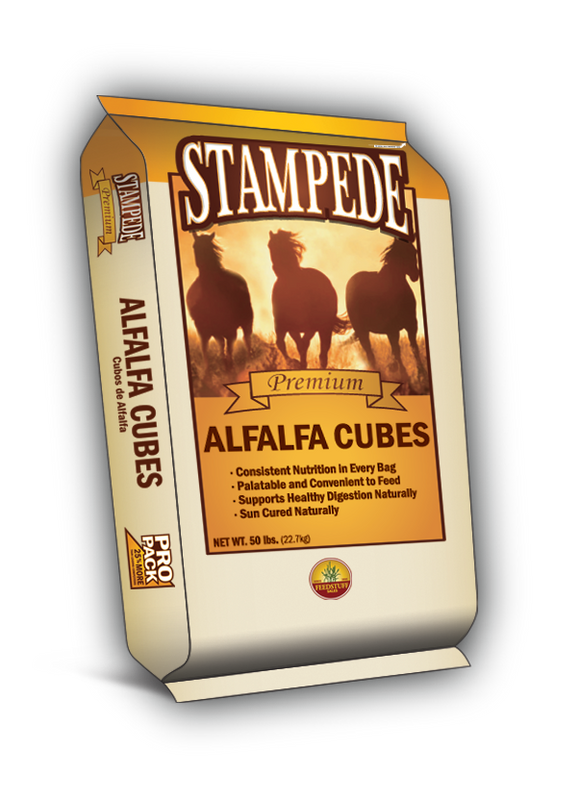 Stampede Alfalfa Hay Cubes