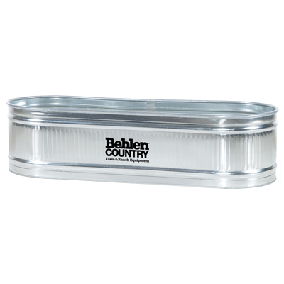 Behlen Galvanized Shallow Oval Stock Tank