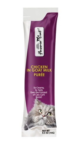 Fussie Cat Chicken in Goat Milk Purée