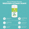 Nootie Cucumber Melon Waterless Shampoo Wipes For Dogs & Cats