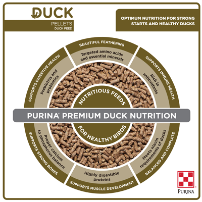 Purina® Duck Feed Pellets