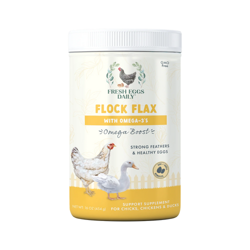 Fresh Eggs Daily Flock Flax Feed Supplement