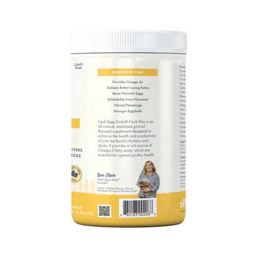 Fresh Eggs Daily Flock Flax Feed Supplement