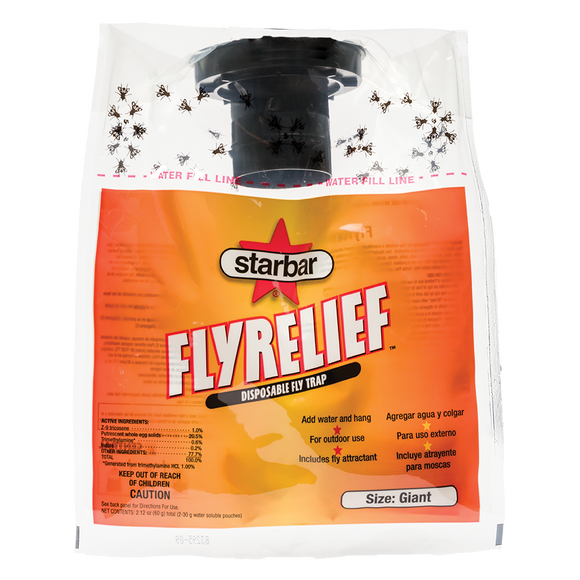 Starbar FlyRelief™ Disposable Fly Traps (Standard)