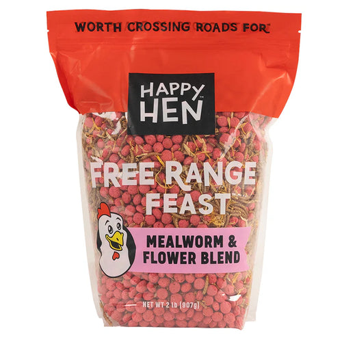 Happy Hen Free Range Feast™ Mealworm & Flower Blend