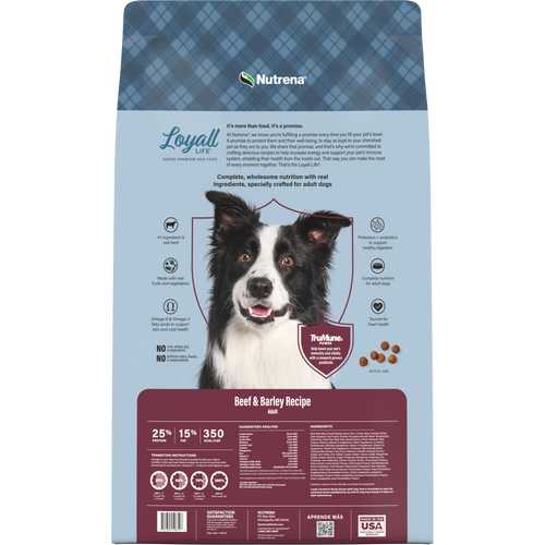Loyall Life Adult Beef and Barley Recipe Dog Food