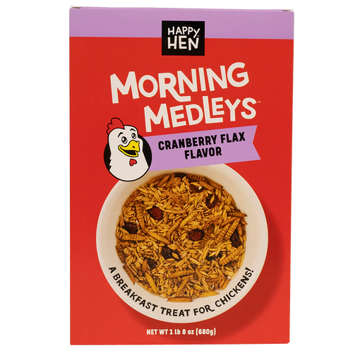 Happy Hen Morning Medleys™ Cranberry & Flax
