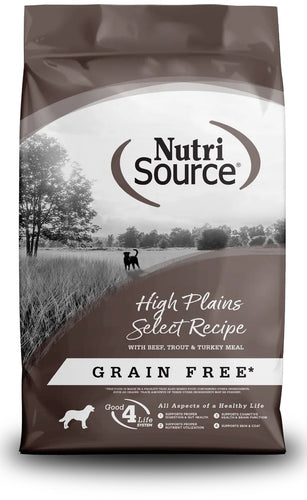 NutriSource® Grain Free High Plains Select Recipe Dog Food