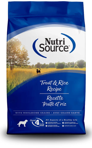 NutriSource® Trout & Rice Recipe Dog Food