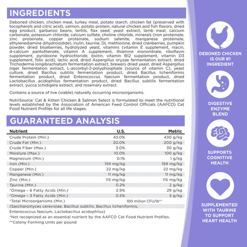 NutriSource® Chicken & Salmon Select Recipe