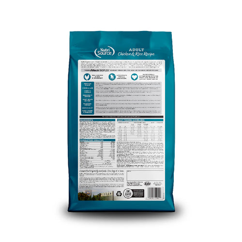 NutriSource® Adult Chicken & Rice Recipe Dog Food