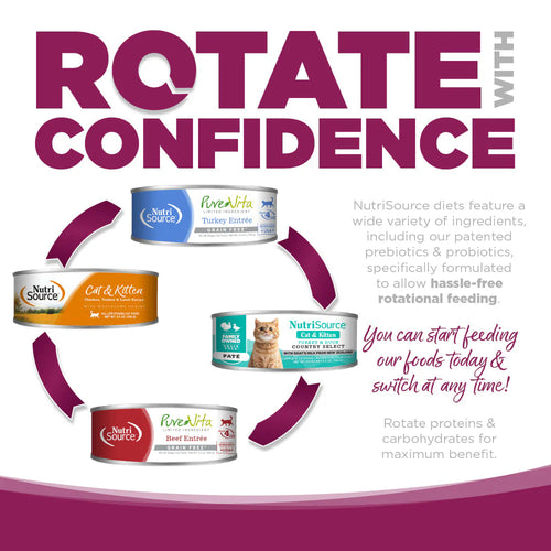NutriSource® Chicken & Rice Formula Wet Cat Food