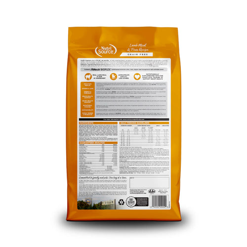 NutriSource® Grain Free Lamb Meal & Peas Recipe Dog Food