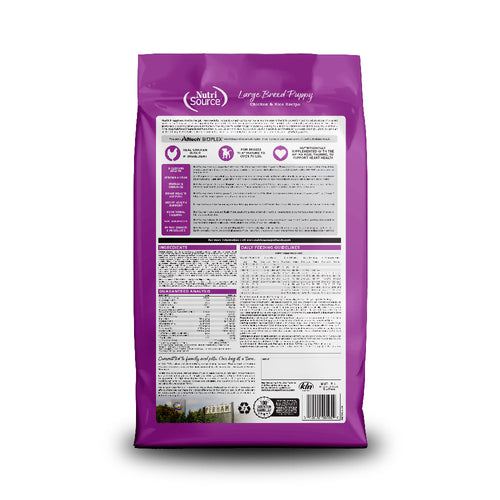 NutriSource® Large Breed Puppy Recipe Dog Food
