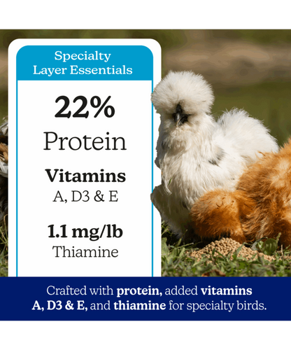 Naturewise Silkie & Ornamental Layer 22% Protein Clean Crumb