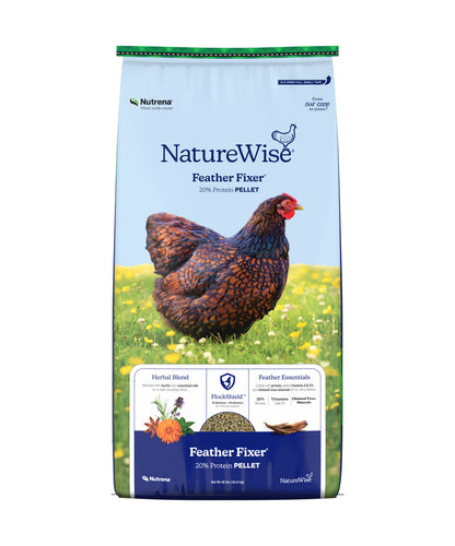 Naturewise Feather Fixer 20% Protein Pellet