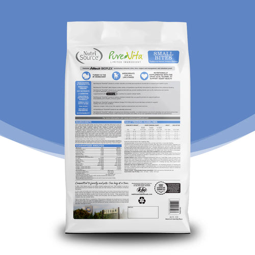 NutriSource® PureVita™ Grain Free Turkey & Sweet Potato Entrée Dog Food