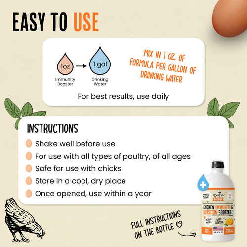 Roosty's Immunity & Digestion Booster