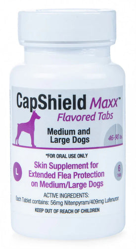 CapShield Maxx Flea Treatment Tablets