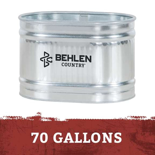 Behlen Galvanized Oval Stock Tank