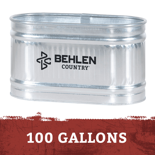 Behlen Galvanized Oval Stock Tank