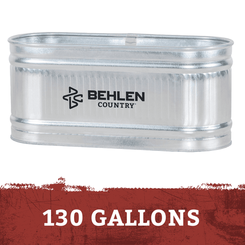 Behlen Galvanized Oval Stock Tank