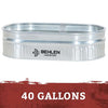 Behlen Galvanized Shallow Oval Stock Tank