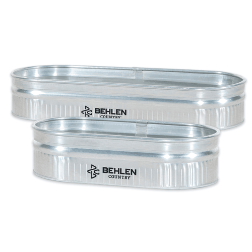 Behlen Galvanized Shallow Oval Stock Tank