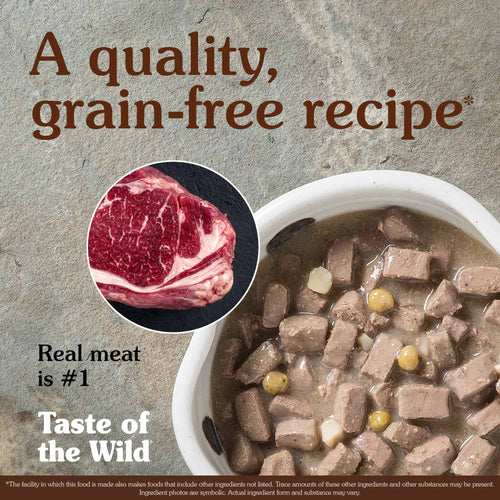 Taste Of The Wild High Prairie Canned Dog Food