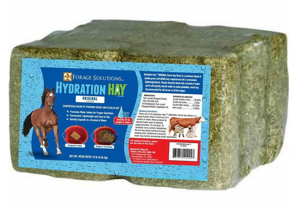 Hydration Hay™ Original Horse Hay Block