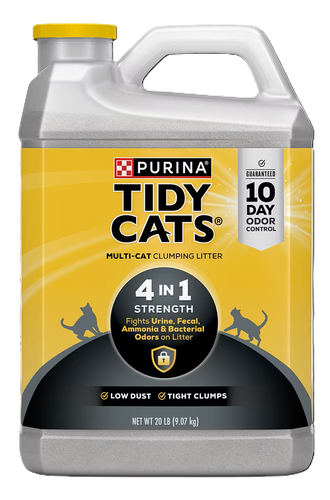 Tidy Cats® 4-In-1 Strength Clumping Cat Litter