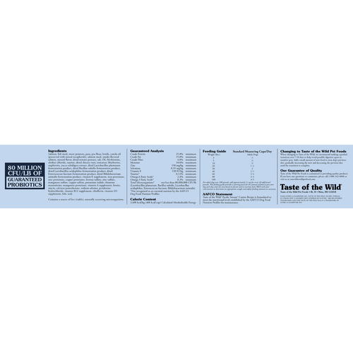 Taste Of The Wild Pacific Stream Dog Food