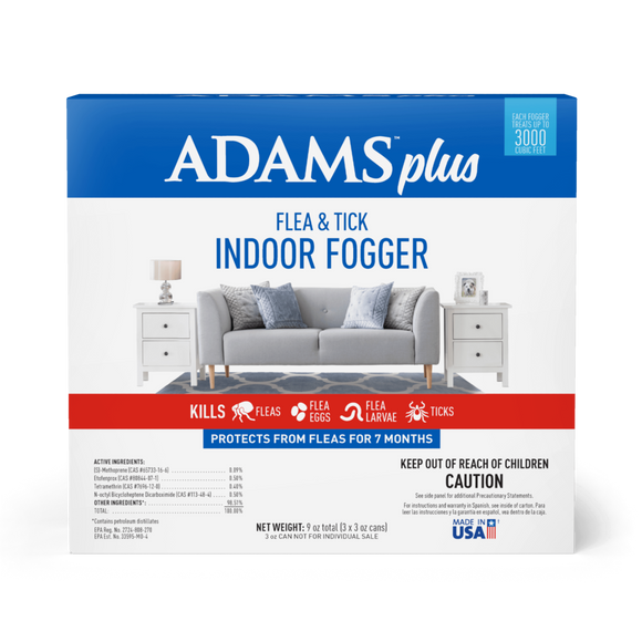 Adams Plus Flea & Tick Indoor Fogger