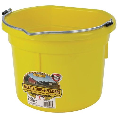 Little Giant 8 Quart Flat Back Bucket