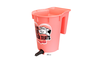 Peach Teats Single Teat Calf Bucket Livestock Feeder Non-Reversible