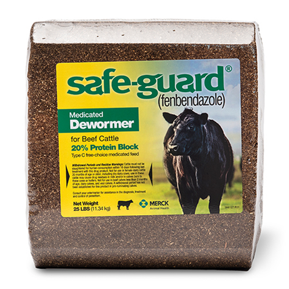 Merck SAFE-GUARD® (fenbendazole) Protein Block