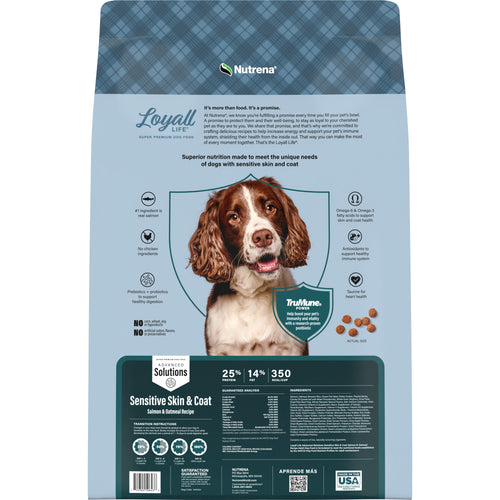 Nutrena® Loyall Life® Advanced Solutions Sensitive Skin & Coat Salmon & Oatmeal Recipe Adult Dog Food
