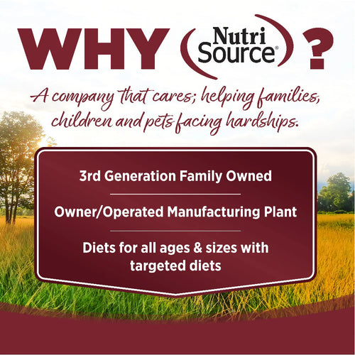 NutriSource® Beef & Rice Recipe Dog Food