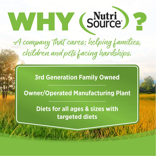 NutriSource® Weight Management Chicken and Rice Recipe Dog Food