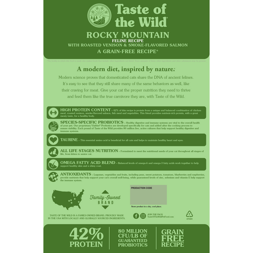 Taste Of The Wild Rocky Mountain Dry Cat Food